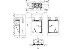 Itho Daalderop HRU 200 ECO unit E RFT high-rise 200m³/t