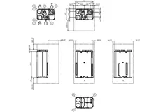 Itho Daalderop MVHR enhed HRU ECO 300 R + indbygget RFT 300m³/t