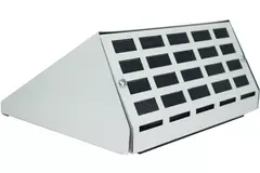Decentraliseret WTW HRU væg Ø100 med 25 m³/t - HRU-WALL-100-25-PEG