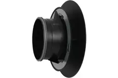 Imaginair RLV stor Ø 125 mm tilførsels- og udsugningsventil - monteringsfjedre - sort