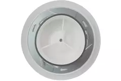 Imaginair RLV stor Ø 125 mm tilførsels- og udsugningsventil - monteringsfjedre - hvid
