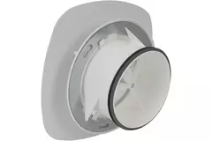 Imaginair RLV Ø 125 mm ventilationsventil - monteringsfjedre - hvid