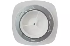 Imaginair RLV Ø 125 mm ventilationsventil - monteringsfjedre - hvid