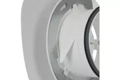 Imaginair RLV Ø 125 mm ventilationsventil - monteringsfjedre - hvid