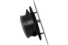 Imaginair RLV Ø 125 mm ventilationsventil - monteringsfjedre - sort