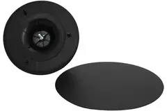 Imaginair RLV stor Ø 125 mm tilførsels- og udsugningsventil - monteringsfjedre - sort