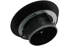Imaginair RLV stor Ø 125 mm tilførsels- og udsugningsventil - monteringsfjedre - sort