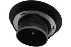 Imaginair RLV stor Ø 125 mm tilførsels- og udsugningsventil - monteringsfjedre - sort