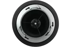 Imaginair RLV stor Ø 125 mm tilførsels- og udsugningsventil - monteringsfjedre - sort