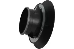 Imaginair RLV stor Ø 125 mm tilførsels- og udsugningsventil - monteringsfjedre - sort