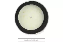 Isoleret facadeventil til naturlig ventilation med diameter 100 mm – SPK2-100