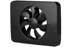 Vent-Axia Lo-Carbon iQ badeværelsesventilator Fresh Intellivent BLACK Ø 100 - 125 mm