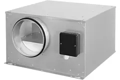 Ruck-isoleret kasseventilator ISOR med EC-motor 570 m³/h diameter 160 mm - ISOR 160 EC K 01