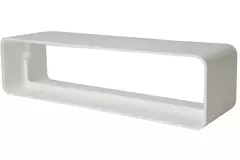 Rektangulært forbindelsesstykke i plast, 2200 x 55 mm - KS25