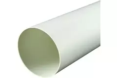 Rundt ventilationsrør i plast 150 mm - 0,5 meter A150-0,5