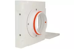 Ergovent rammeløs ventilationsventil firkantet 100 mm