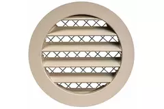 Aluminiumslegeringsrist Ø100 beige - MRA100Y
