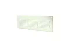 Ventilationsrist i metal, rektangulært 300x100 zink - MR3010ZN