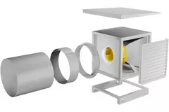 Boksventilatormotor udvendig luftstrøm - MPC 560 D4 T40