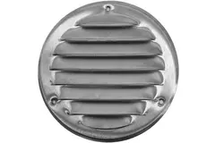 Ventilationsrist i metal, rund Ø 160 mm rustfri stål – MR160i