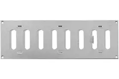 Justerbar lineære diffuser i metal 300x100 galvaniseret - MR3010RZn