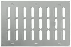 Justerbar lineære diffuser i metal 300x200 galvaniseret - MR3020RZn