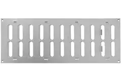 Justerbar lineære diffuser i metal 400x150 galvaniseret - MR4015RZn