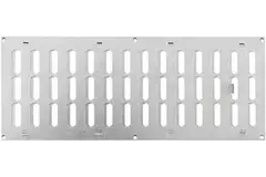 Justerbar lineære diffuser i metal 500x200 galvaniseret – MR5020RZn