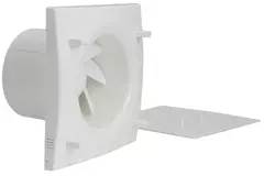 Vent Axia lydløs badeværelsesventilator Ø 100 mm – Med efterløbstimer – Vent Axia Mute 100 TN