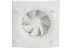 Vent Axia lydløs badeværelsesventilator Ø 100 mm – Med efterløbstimer – Vent Axia Mute 100 TN