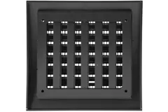 Justerbar vægrist 190x190 mm antracit – N12RA
