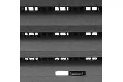 Justerbar vægrist 190x190 mm antracit – N12RA