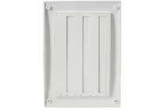 Justerbar vægrist 250x170 mm hvid – N25R