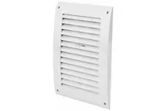 Justerbar vægrist 250x170 mm hvid – N25R