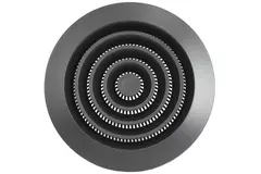 Rund ventilationrist Ø 100 mm antracit – NGA100A