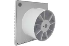 Badeværelsesventilator i hvid med fugtsensor og timer – Ø 150 mm (pRemium 150HS)