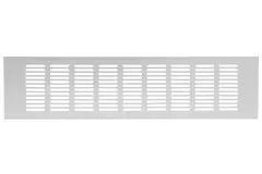 Fodlistediffuser aluminium - sølv L=400mm x H=100mm -RA1040S