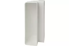 Rektangulær lodret 90° bøjning i plast 220x90mm - KLV29-90