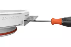 Ergovent rammeløs ventilationsventil rund 150 mm