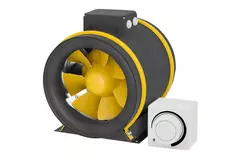 Ruck® ETAMASTER-kanalventilator med EC-motor 3320m³/t - Ø 355 mm + driftspotentiometer 10 kO
