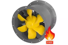 Aksial kanalventilator med afkast - AL 315 D2 F4 01