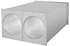 Ruck® kanallyddæmper 1000x500 - SDE 10050 L02