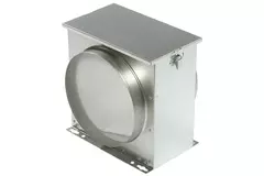 Ruck® luftfilterboks med fibermåtte-filter diameter 100 - FV 100