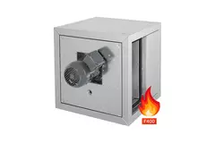 Boksventilator til røggas med lineært flow - MPC 250 D2 F4 TI30
