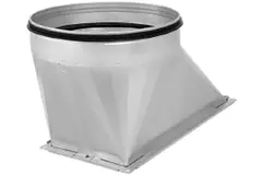 Ruck® overgangsstykker/rør - 500x200 - Ø315 med gummitætning - UKR 1050 315