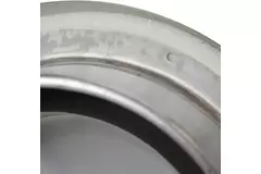 RVS ventilatie afvoer ventiel Ø 80 mm met montagebus - DVS080Y/1