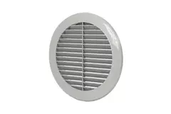 Ventilationsbladsgitter diameter: 150 mm grå - VR150P