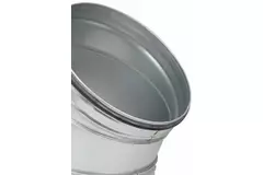 Rund spiralbøjning 45°, Ø250 mm, til spiralrør