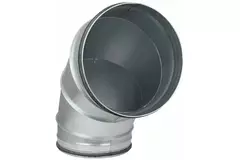 Rund spiralbøjning 90°, Ø250 mm, til spiralrør