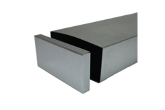 Afdækning 220x80 mm til rektangulær ventilationskanal